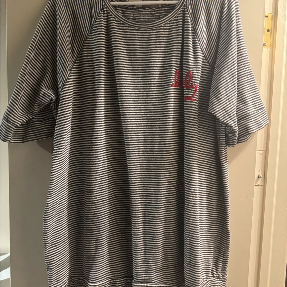 Loft Plus striped shirt “Lovely” size 20-22